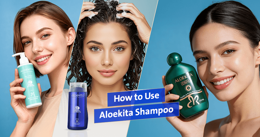 How to Use Aloekita Shampoo
