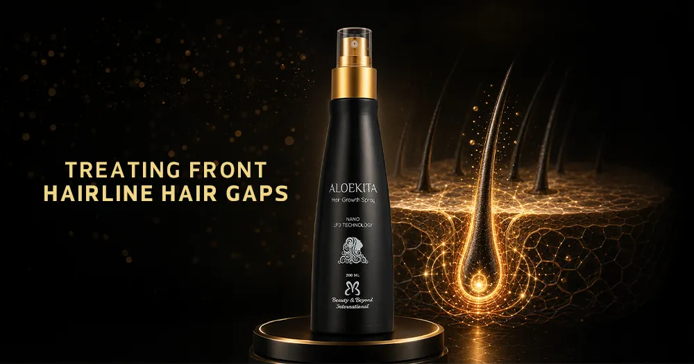 Treating Front Hairline Hair Gaps